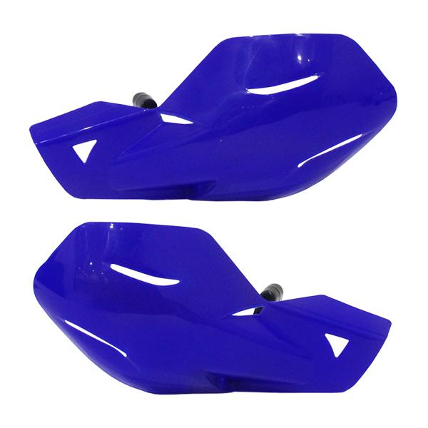 バイク ナックルガード ハンドガード ブルー 青 WR250F AG200 TT250R YZ250...