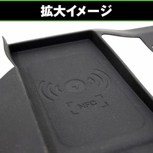 コンソール ギア シフト パネルカバー ブラッ...の詳細画像4
