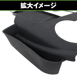 コンソール ギア シフト パネルカバー ブラッ...の詳細画像5