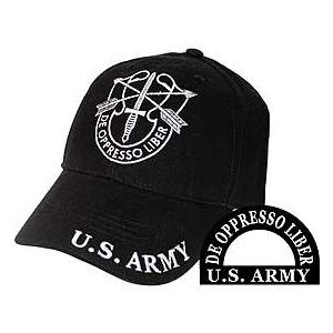 ミリタリー 帽子 U.S.Army アーミー グリーンベレー ロゴ キャップ 米