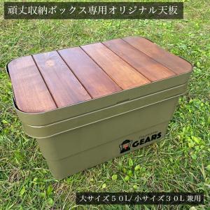 頑丈収納ボックス・トランクカーゴ 専用 オリジナル天板 大サイズ・50L