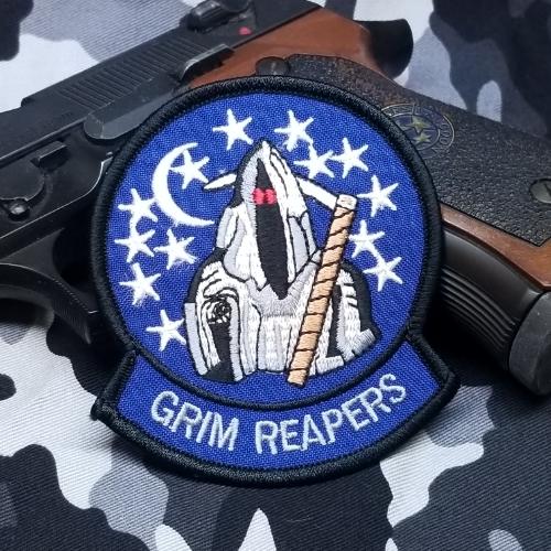 ミリタリー ワッペン パッチ U.S.Navy VF-101 Grim reapers ネイビー グ...