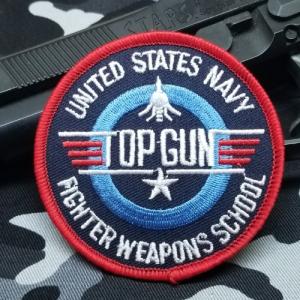 ミリタリーパッチ ワッペン US NAVY TOPGUN トップガン TOP GUN｜foursometoys