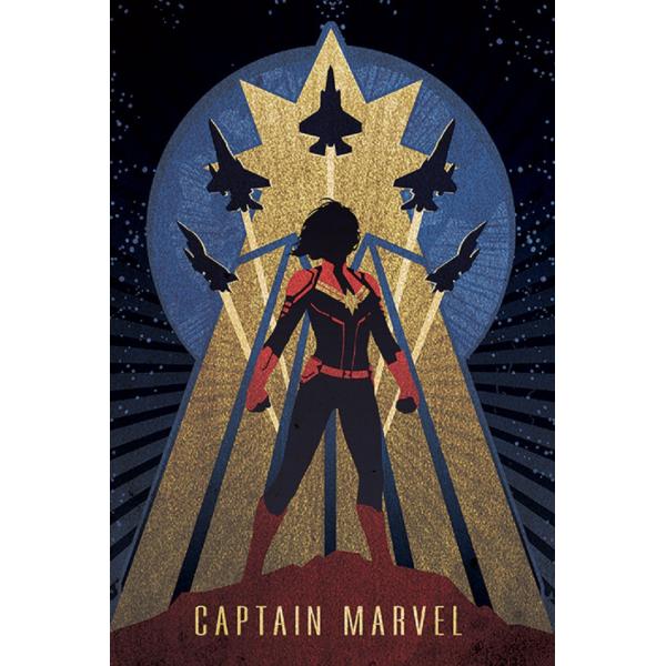 キャプテン・マーベル　Captain Marvel　輸入ポスター 61cm x 91.5cm