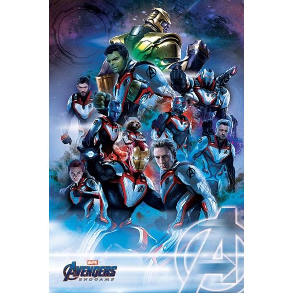 アヴェンジャー エンドゲーム 映画ポスター MARVEL 61cm x 91.5cm