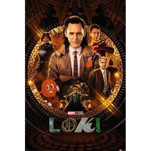 マーベルコミック LOKI ロキ 映画ポスター 61cm x 91.5cm