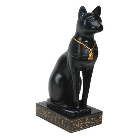 バステト神 bastet 猫型の女神 立像 大きいサイズ エジプシャン 置物 フィギュア 古代エジプ...