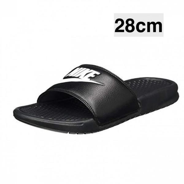 【28cm】 ナイキ ベナッシ JDI サンダル 343880-090 ブラック/ホワイト メンズス...