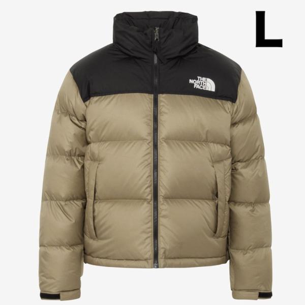 【Lサイズ】 ザ ノースフェイス ショートヌプシジャケット レディース ブラック/クラシックカーキ ...