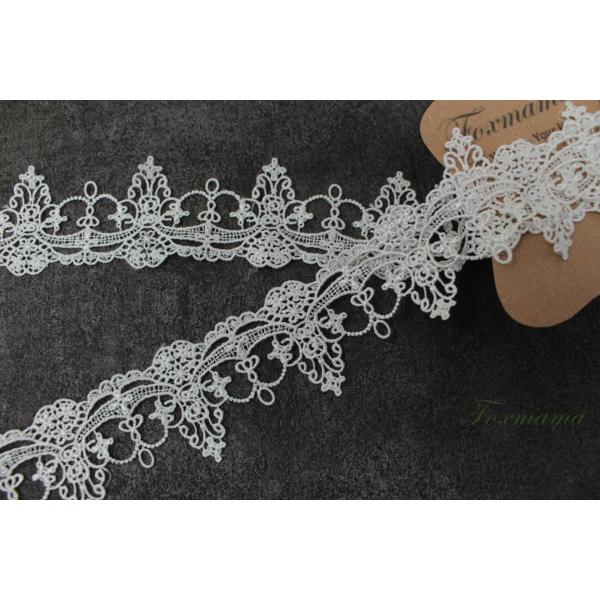 ケミカルレース 0.5m 宮廷風 オフ白・キナリ (LCU481KNSH00)