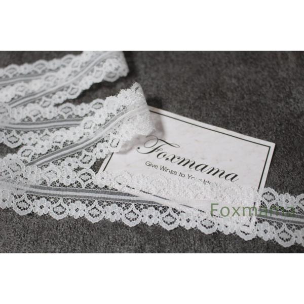 ラッセルレース 2m 花 オフ白 (LFL274OWHL00)