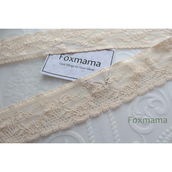 ストレッチレース 2m 花 ベージュ (LFL530BGHHSC)