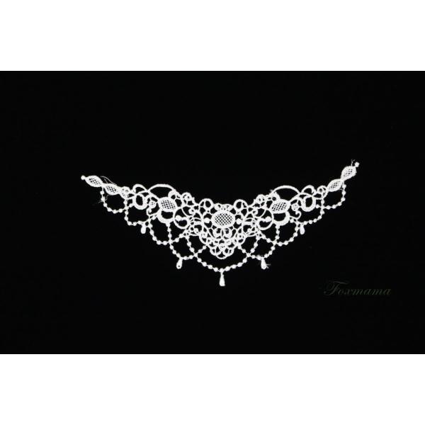 ケミカルレースモチーフ 2枚セット 花 フラワー キナリ (MFLA51KNJH00)