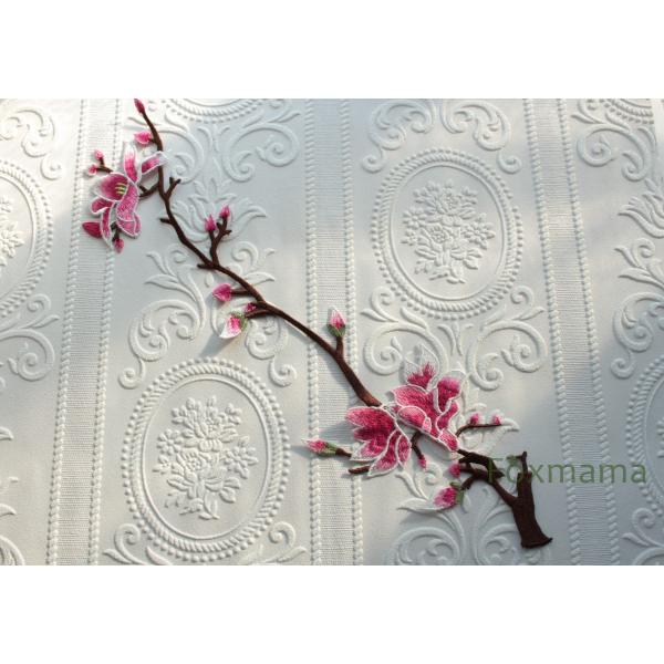 ケミカルレースモチーフ 1枚 花  ピンク (MFLD51PKBQ00)