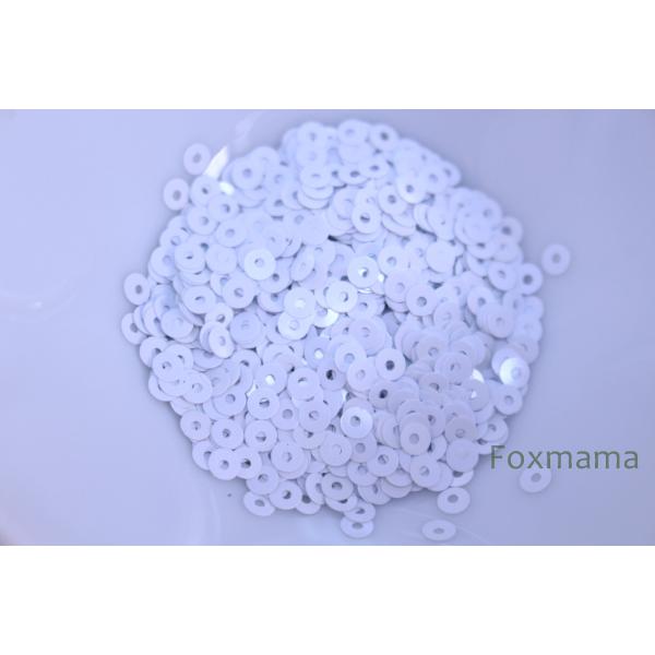 スパンコール 3mm 約2g 丸 平 白 (SCC030WHZZ00)