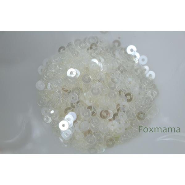 スパンコール 3mm 約2g 丸 平 シャイニー キナリ (SCC03SKNES00)