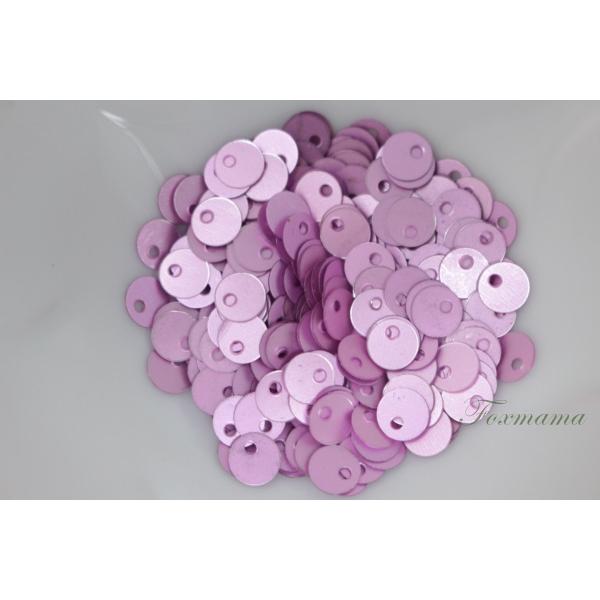 スパンコール 5mm 約290枚(約2g) 丸 トップホール マット ピンク系 (SCC05MPKH...