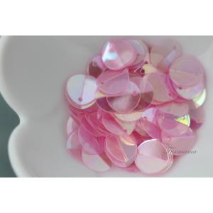 スパンコール 約90枚(約2.5g)トップ ホール 丸 中折 1cm