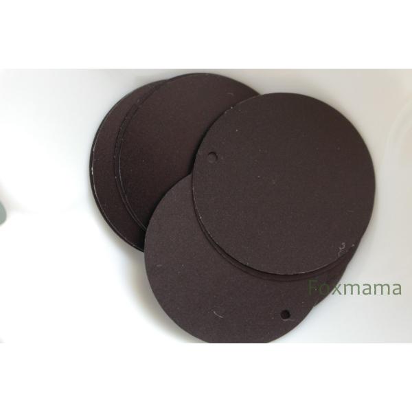 スパンコール 29mm 10枚 丸 トップホール マット 黒 (SCC29MBKHHTH)