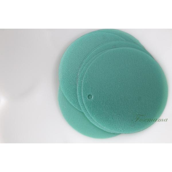 スパンコール 10枚 丸 29mm トップホール マット エメラルドグリーン (SCC29MELJH...