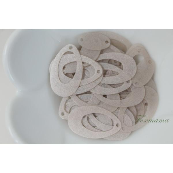 スパンコール 約3g 雫 しずくと楕円 マット ベージュ (SDP22MBGSJ2S)