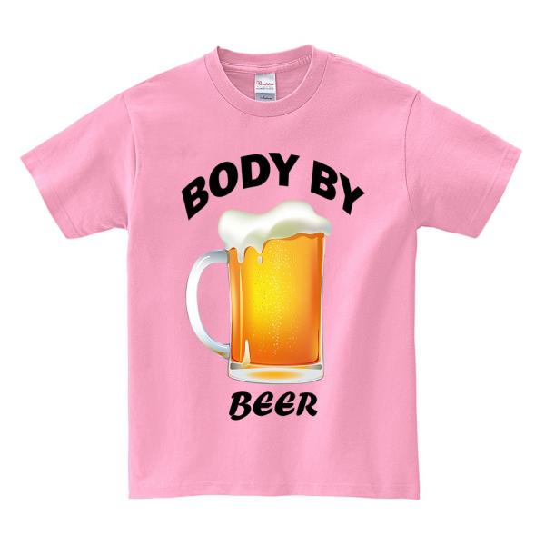 【ビールでできた体】キッズ 半袖 Tシャツ
