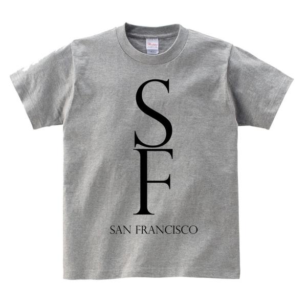 【サンフランシスコ・SF】キッズ 半袖 Tシャツ