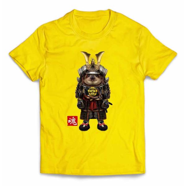 キッズ Tシャツ 半袖 ナマケモノの赤ちゃん本舗 侍 将軍 日本 JAPAN by Fox Repu...