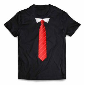 キッズ Tシャツ 半袖 タキシード 蝶ネクタイ スーツ だまし絵