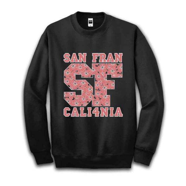 【サンフランシスコ・カリフォルニア・ロゴ】キッズ スウェット スエット　トレーナー