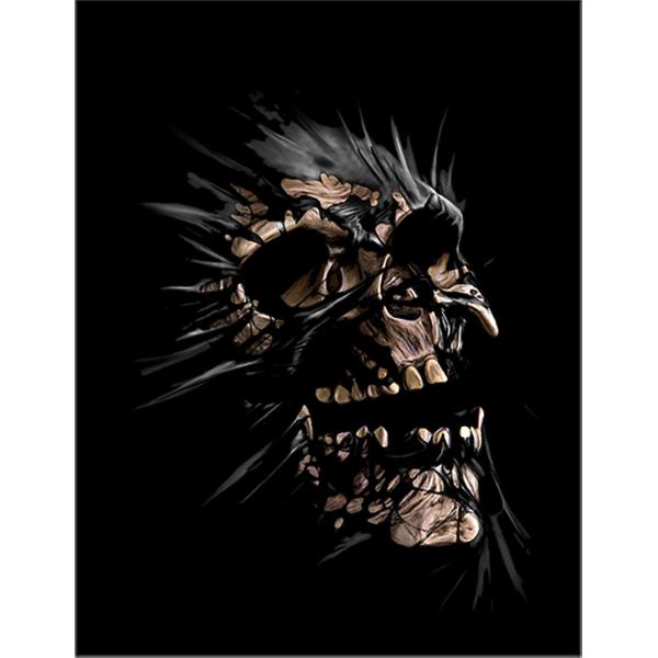 【飛び出すスカル】ポストカード