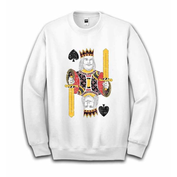【スペードのキング】メンズ　スウェット　スエット　トレーナー　