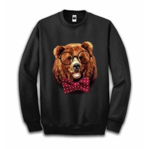 グリズリーベア・クマ・熊 】メンズ スウェット スエット トレーナー