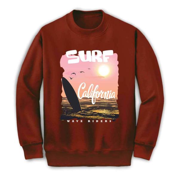メンズ スウェット スエット トレーナー サーファー カリフォルニア ブラシ by Fox Repu...