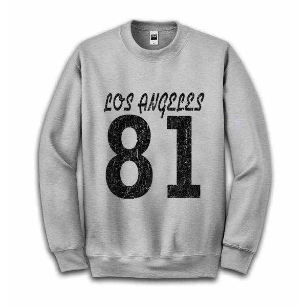 【ロサンゼルス・野球・ロゴ・カレッジロゴ】メンズ　スウェット　スエット　トレーナー　