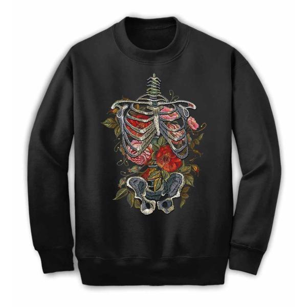 【ハロウィン 花 ホラー おばけ ゾンビ 仮装】メンズ　スウェット　スエット　トレーナー　 by F...