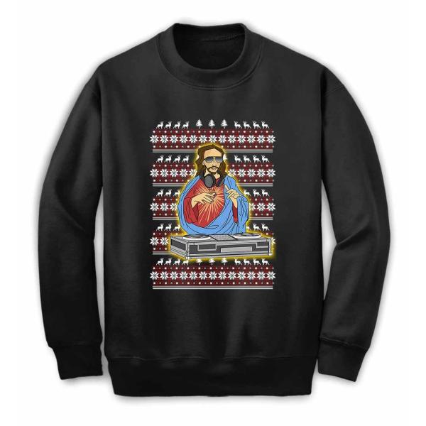 【DJジーザスのダサいクリスマスセーター】メンズ　スウェット　スエット　トレーナー　 by Fox ...