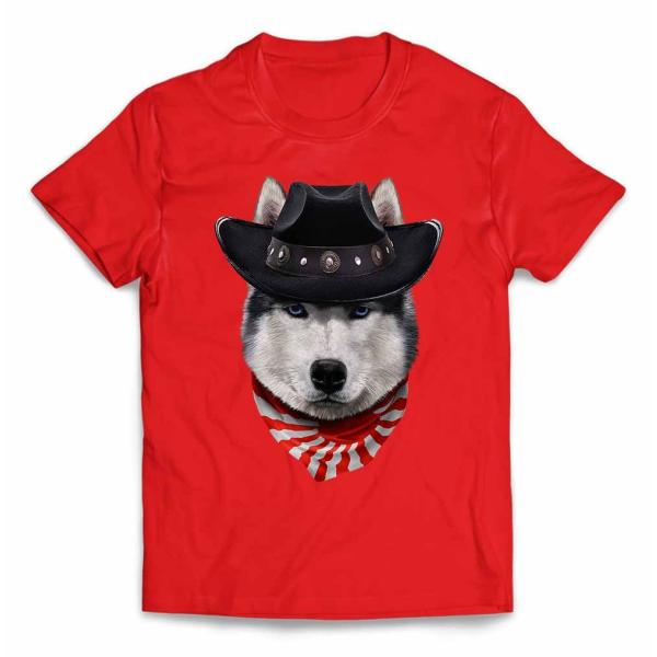 【シベリアンハスキー ドッグ 犬 いぬ 日本 JAPAN】メンズ 半袖 Tシャツ by Fox Re...