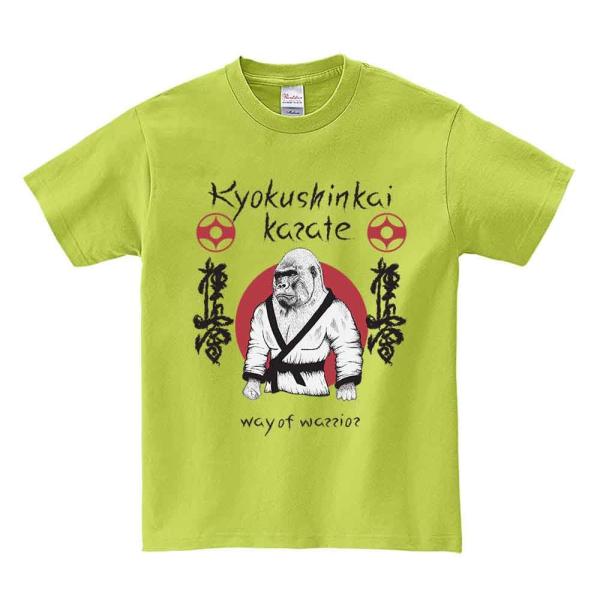 【空手ゴリラ】メンズ 半袖 Tシャツ