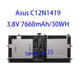 純正同等品 新品 Asus  C12N1419 適用する Transformer Book T100 CHI Series ノートパソコン修理交換用バッテリー 3.8V 7660mAh/30WH  PSE認証済製品