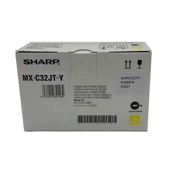 MX-C32JT-Y イエロー トナーカートリッジ 純正品　　※代引はご利用出来ません