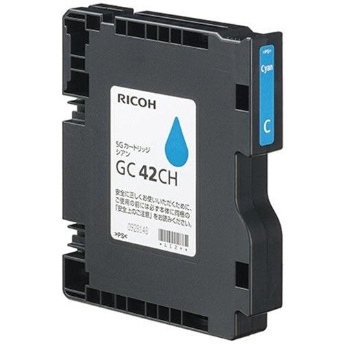 RICOH SGカートリッジ シアン GC42CH（515927）Lサイズ 純正品　　※代引はご利用...