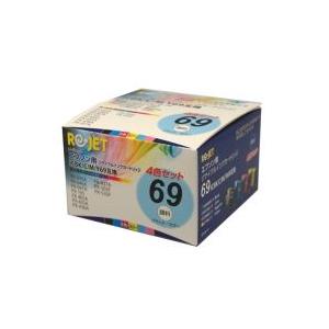 EPSON(エプソン) IC4CL69　4色パック(ブラック、シアン、マゼンタ、イエロー)　IC69...