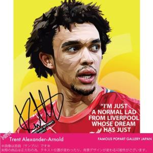 ポップアートパネル インテリア アート ポスター 絵 Trent Alexander-Arnold アレクサンダー アーノルド キータタット シティケット Sサイズ 即納｜fpgjapan