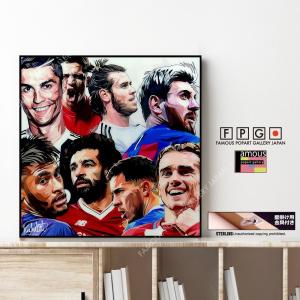 ポップアートパネル インテリア アート ポスター 絵 All Stars サッカー スーパースター キータタット シティケット Sサイズ 予約 Yspaps Sc104 Famous Popart Gallery Japan 通販 Yahoo ショッピング