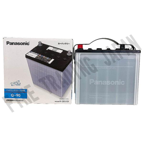 N-Q90/CR バッテリー スバル インプレッサスポーツ 3BA-GT7 R2/10- パナソニッ...