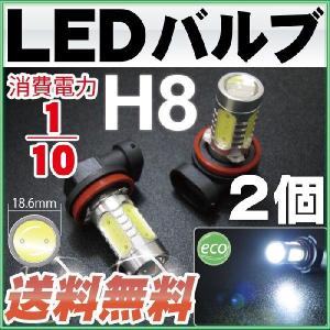H8 LEDバルブ LEDフォグランプ ホワイト 送料無料｜fpj-mat