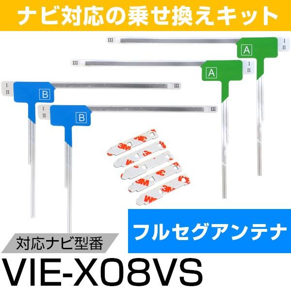 アルパイン VIE-X08VS フルセグ フィルムアンテナ TVアンテナ 専用テープセット アンテナ...