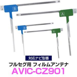 AVIC-CZ901 対応 フルセグ フィルムアンテナ ポイント消費