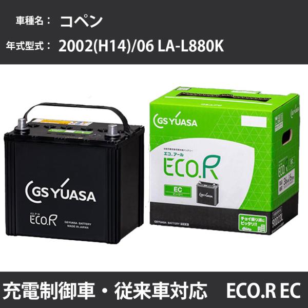 カーバッテリー ダイハツ コペン 2002(H14)/06 LA-L880K JB-DET 660c...